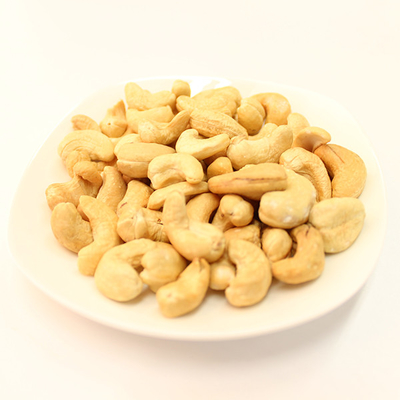 Aucune couleur de nourriture n'a salé les casse-croûte rôtis de noix de cajou avec la certification de HACCP/HALAL/BRC
