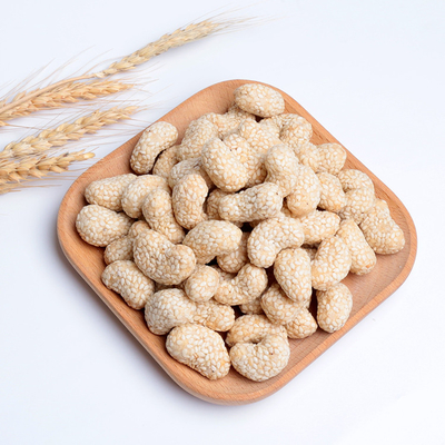 Le sésame croustillant d'OEM a enduit les casse-croûte rôtis d'anarcadiers aucune couleur de nourriture Fried Nut croquant en bonne santé