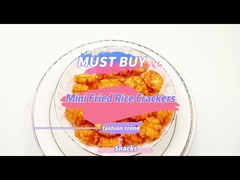 Des biscuits au riz frit