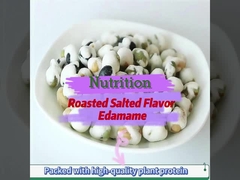 La saveur délicieuse d'ail de Vegan a rôti le certificat halal de casse-croûte de haricots noirs