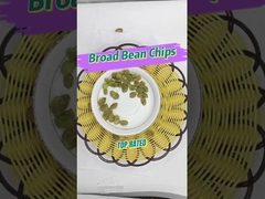 Chips de haricots émeraude infusés d'ail doré noir