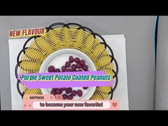 Arachides à la pomme de terre croquante violette