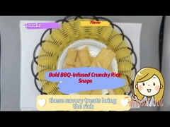 Des gâteaux au riz croustillants au barbecue pour les gourmets