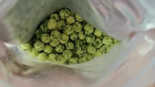 fèves au wasabi